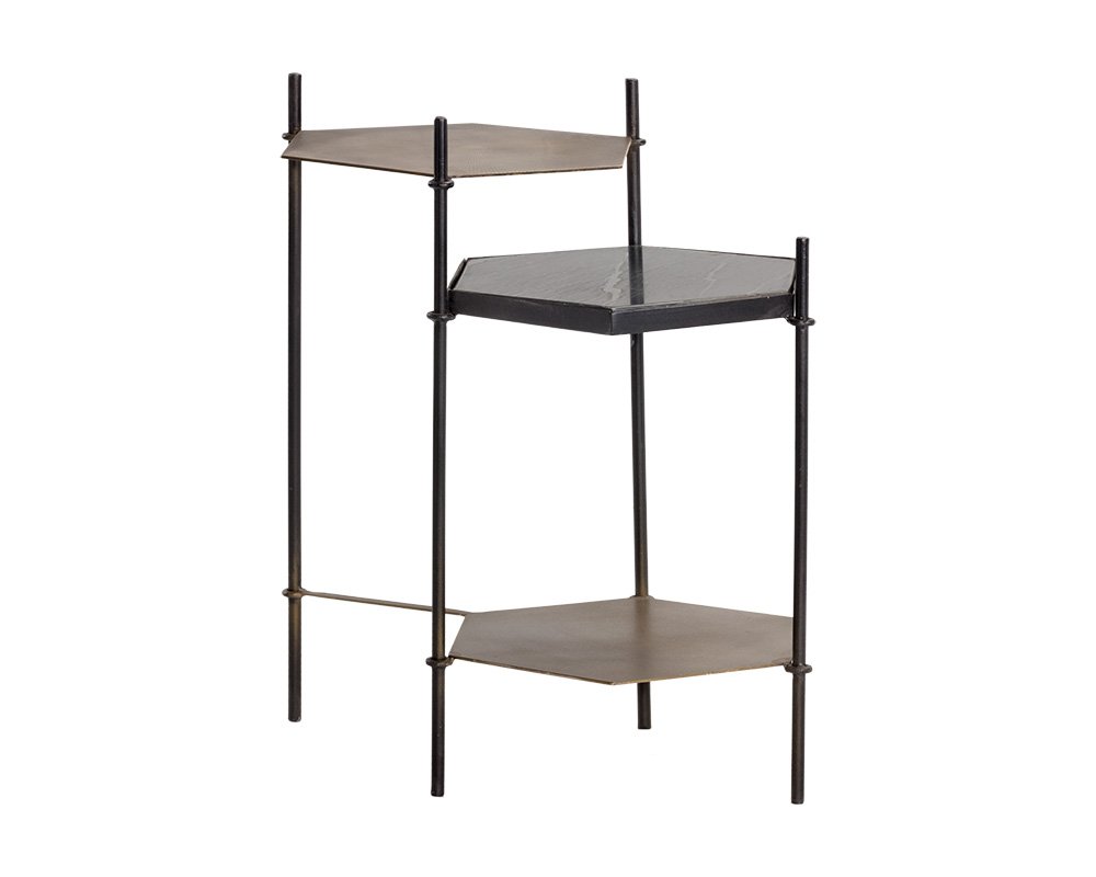Hexall Side Table Black - Image 2