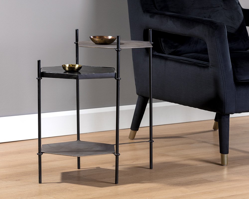 Hexall Side Table Black - Image 3