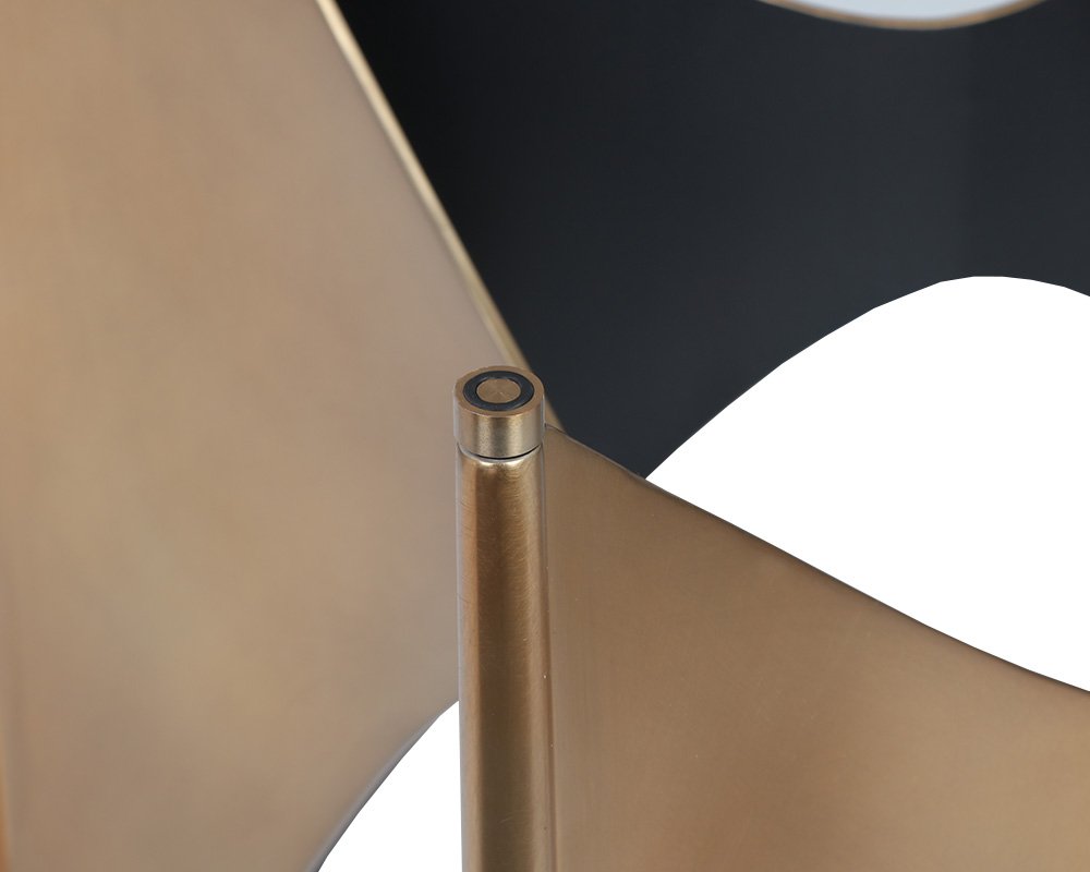 London Dining Table Base Gold - Image 10