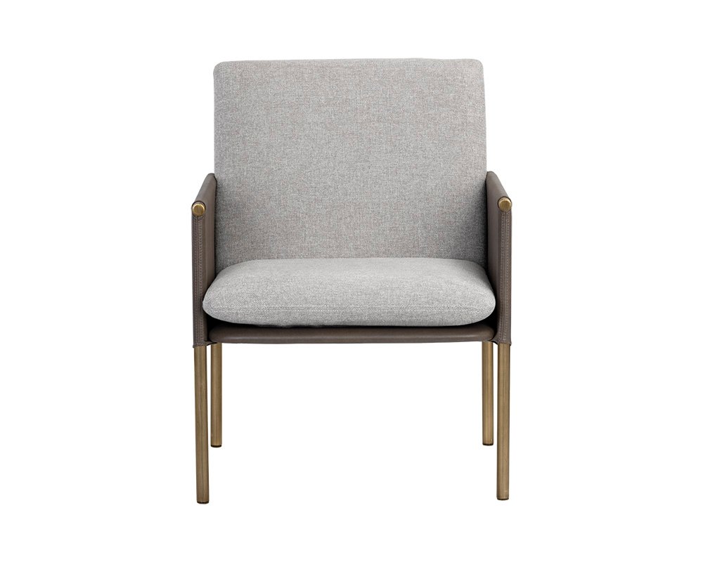 Bellevue Lounge Chair Belfast Heather Grey / Bravo Ash - Image 7