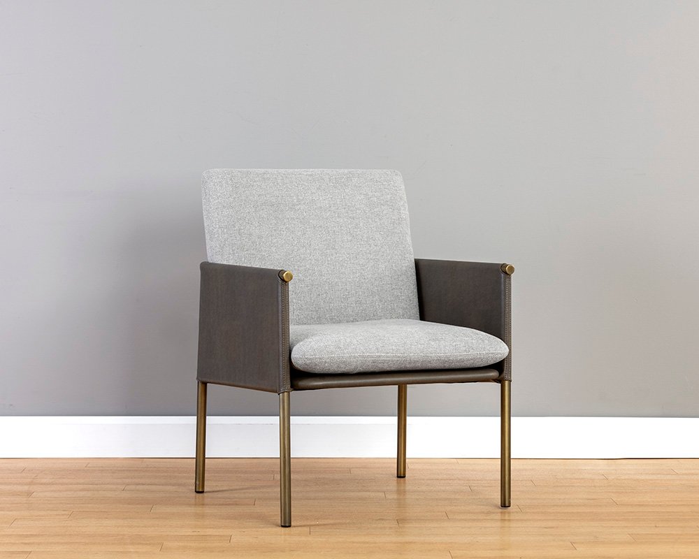 Bellevue Lounge Chair Belfast Heather Grey / Bravo Ash - Image 2