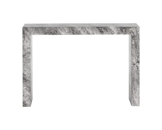 Axle Console Table - Marble Look Grey Marble - Image 3