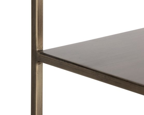 Eiffel Low Bookcase - Medium Antique Brass - Image 6