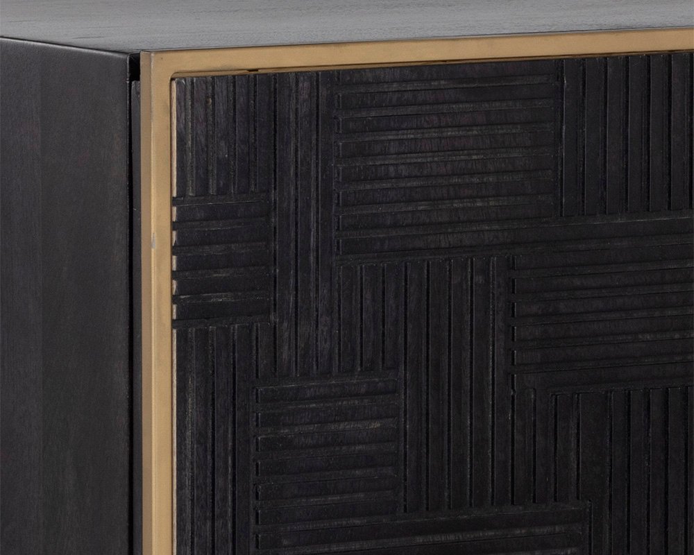 Markwood Sideboard Dark Brown - Image 4