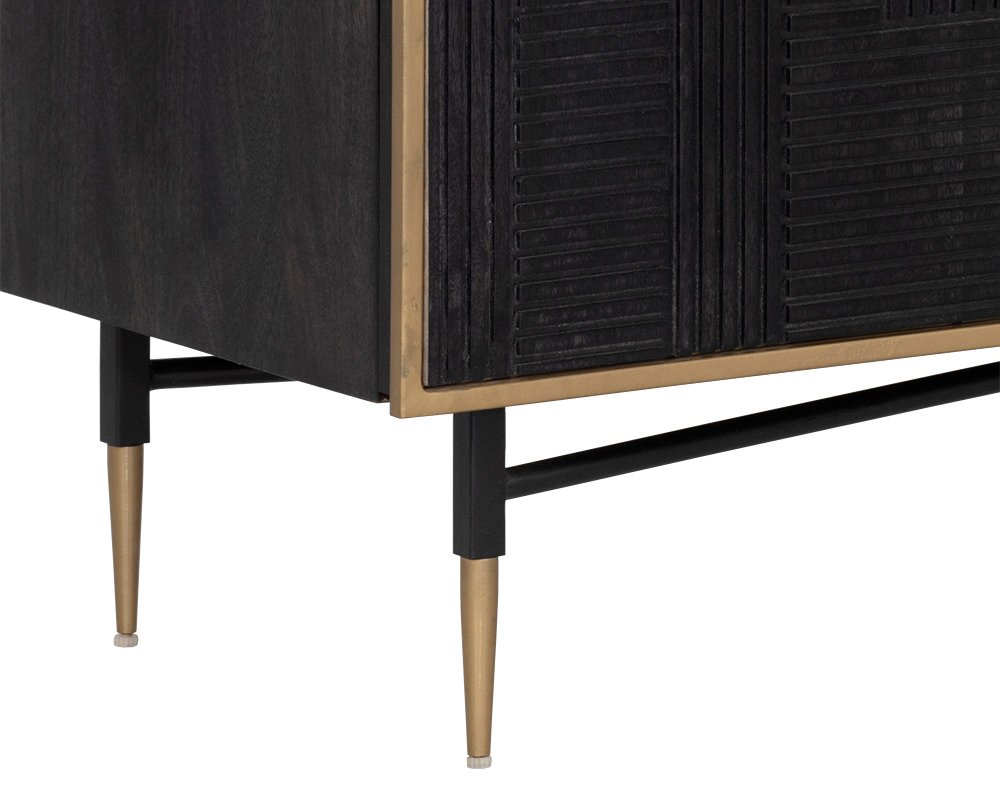 Markwood Sideboard Dark Brown - Image 5