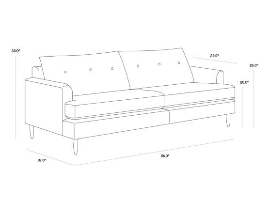 Laurel Sofa Liv Dove - Image 6