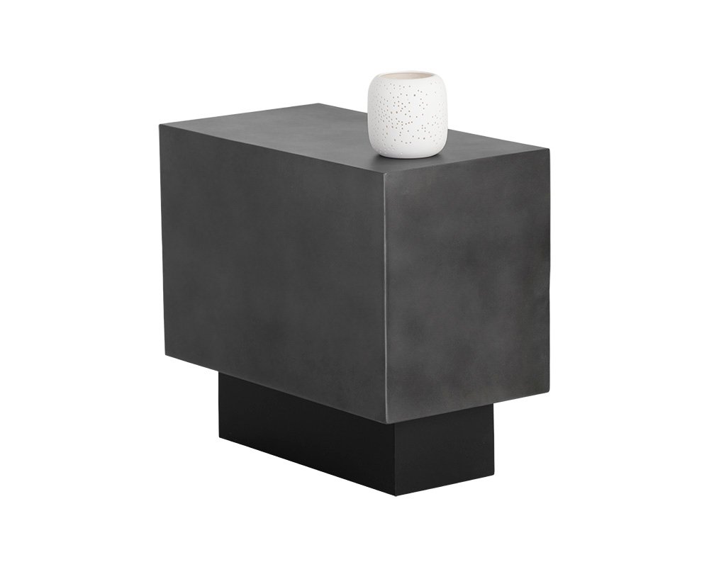 Blakely Side Table Gunmetal