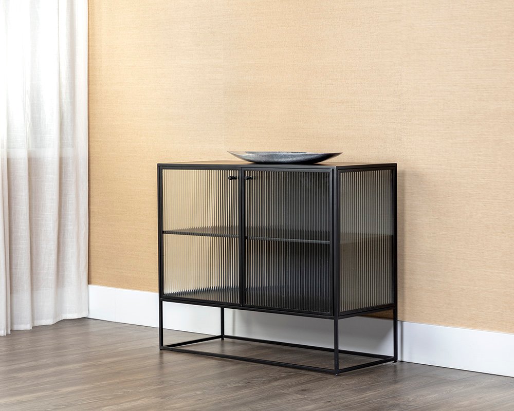 Parsons Sideboard - Small Black - Image 3