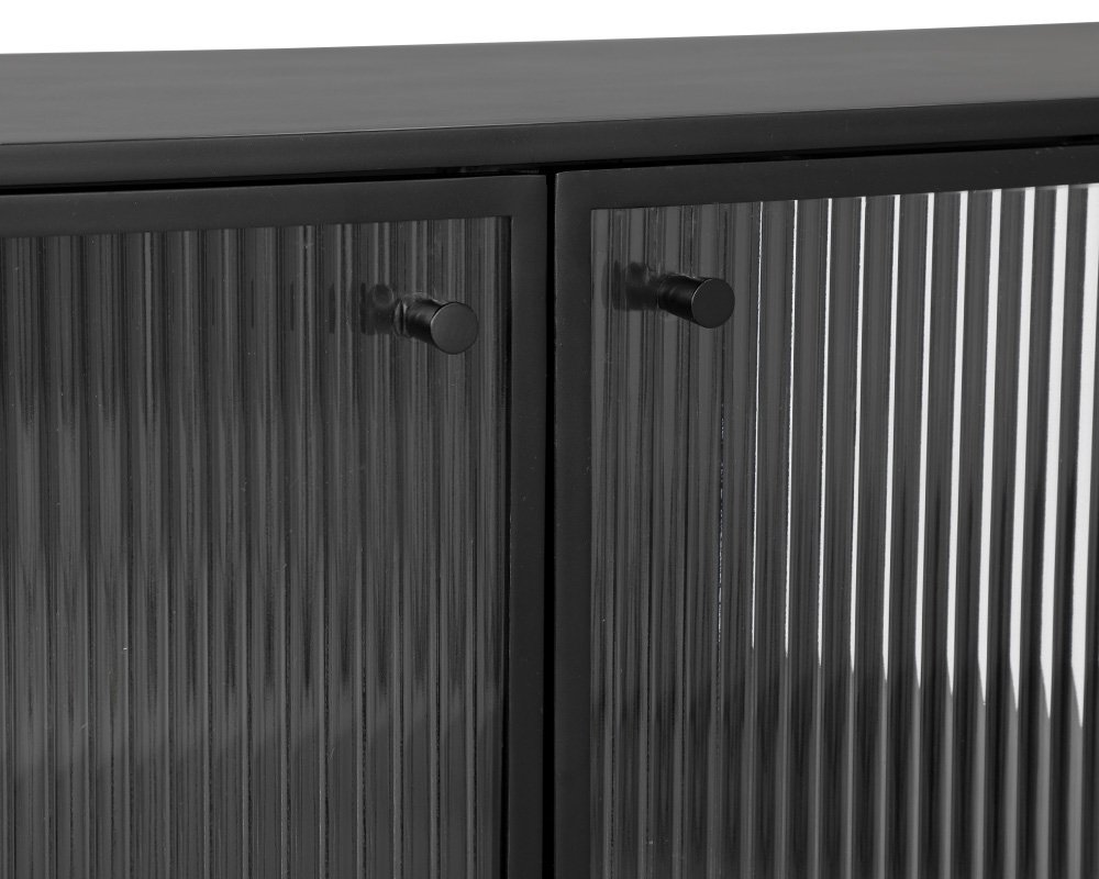 Parsons Sideboard - Small Black - Image 4