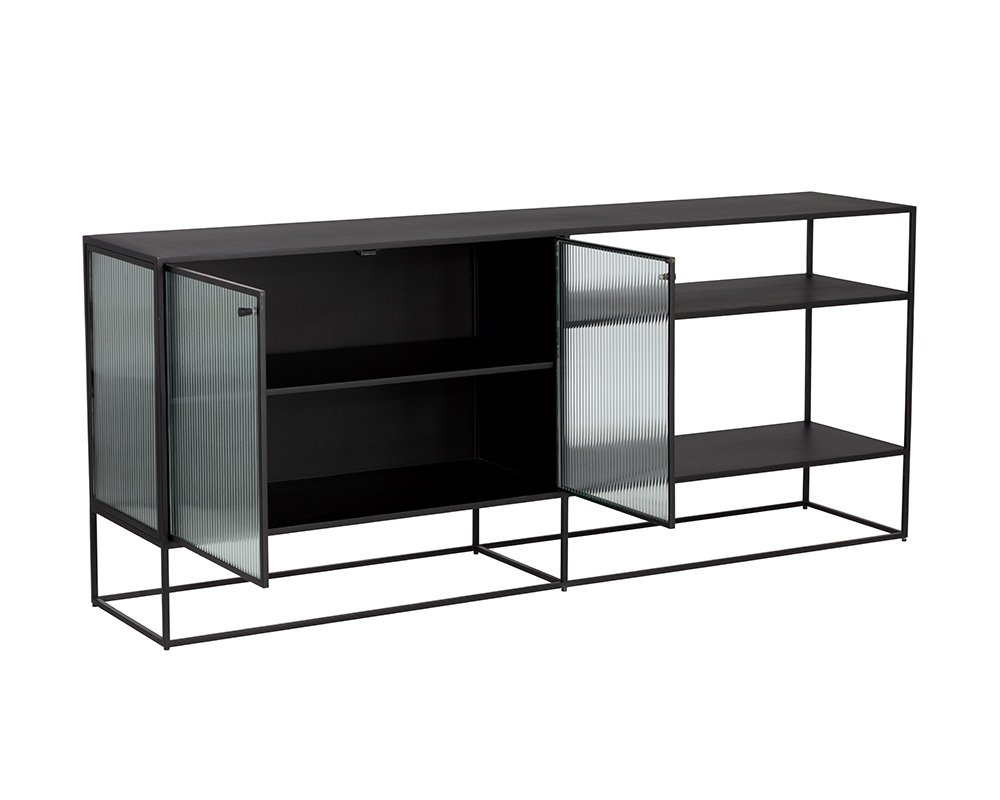 Parsons Sideboard - Large Black - Image 8