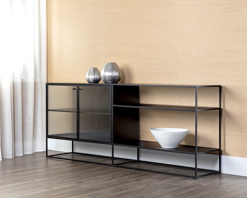 Parsons Sideboard - Large Black - Image 2