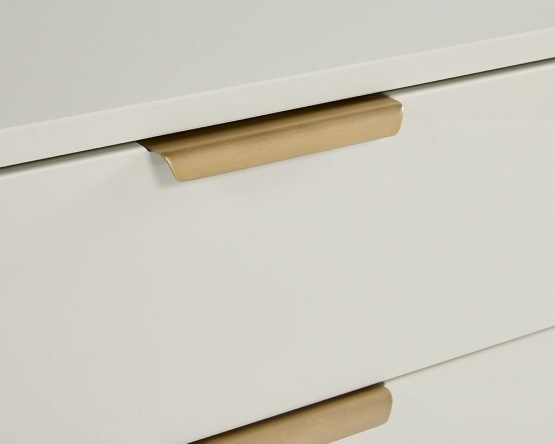 Barnette Media Console And Cabinet Cream - Image 5