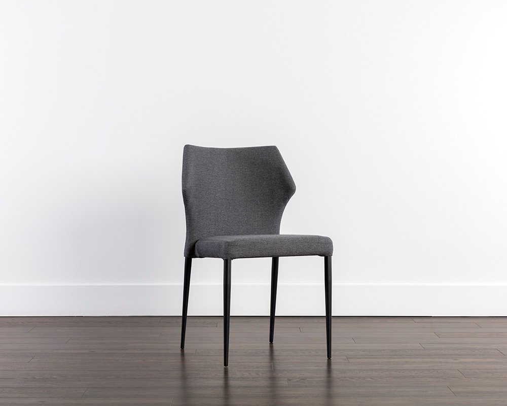 James Stackable Dining Chair City Grey - Image 9