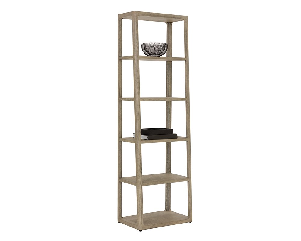 Doncaster Bookcase - Small Smoke Grey