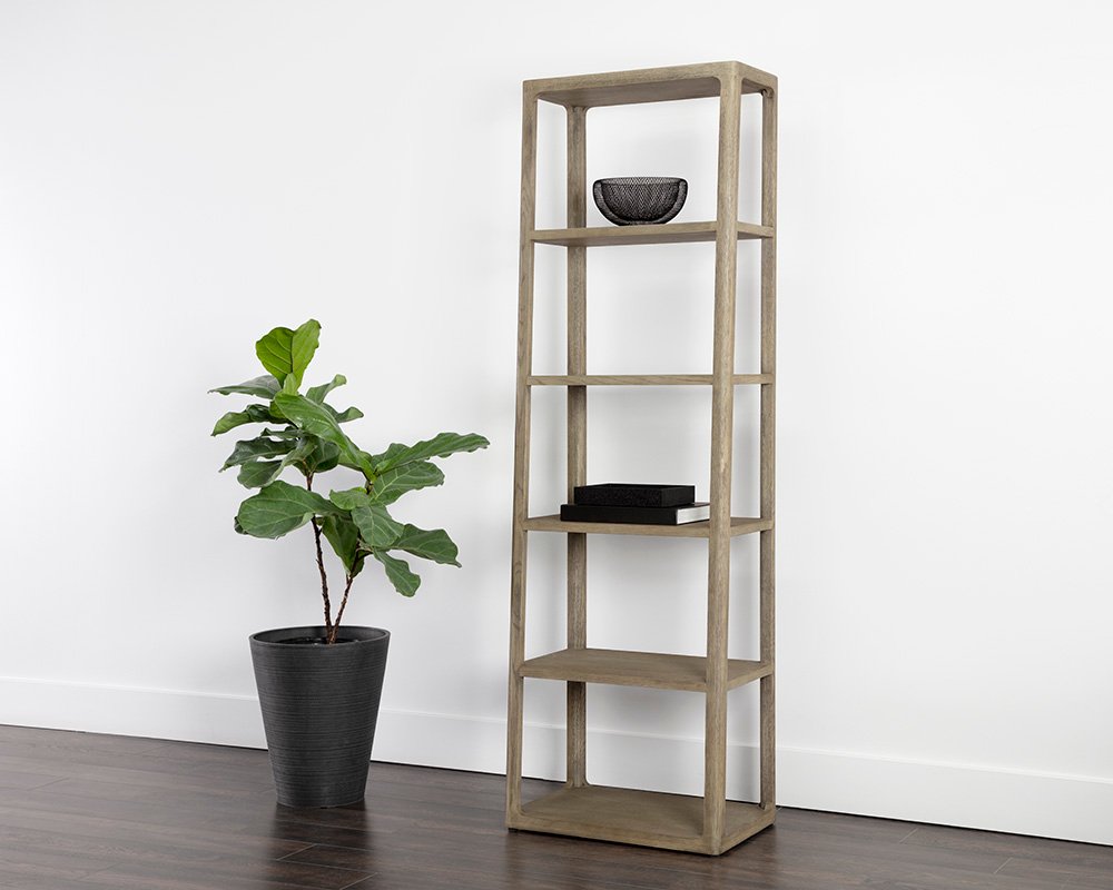 Doncaster Bookcase - Small Smoke Grey - Image 3