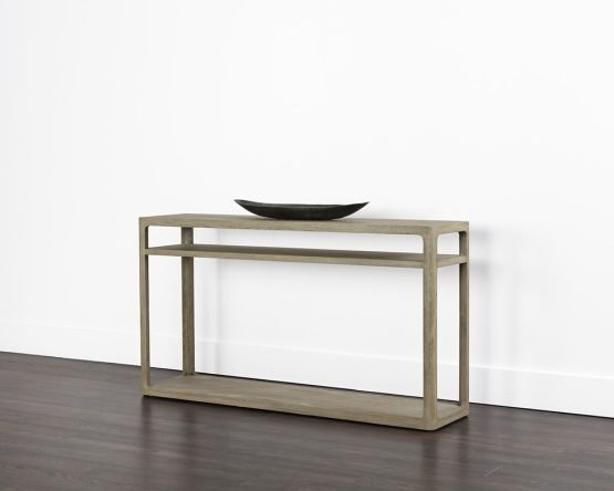 Doncaster Console Table - Smoke Grey Smoke Grey - Image 3