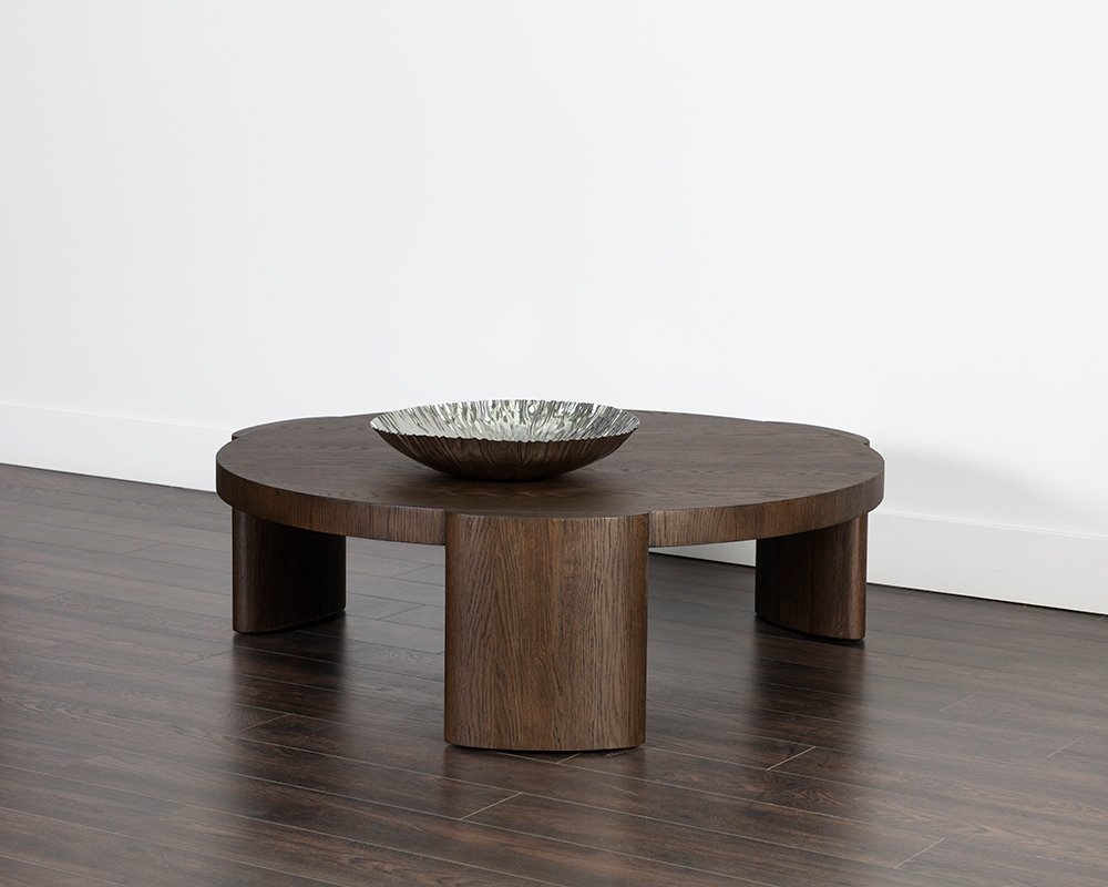 Alouette Coffee Table Dark Brown - Image 3