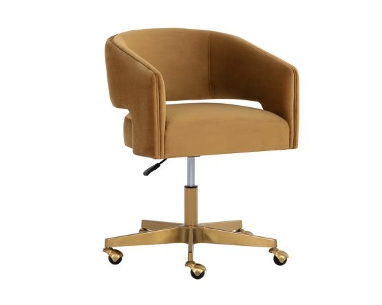 Claren Office Chair Gold Sky
