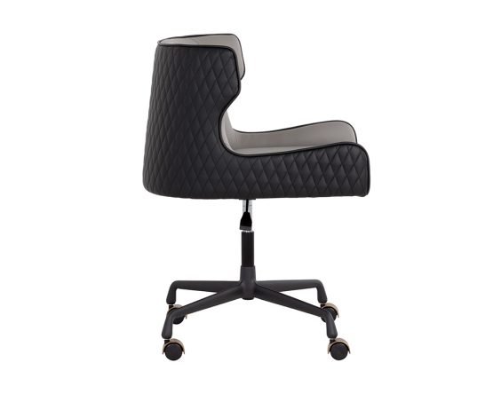 Gianni Office Chair Dillon Stratus / Dillon Black - Image 8