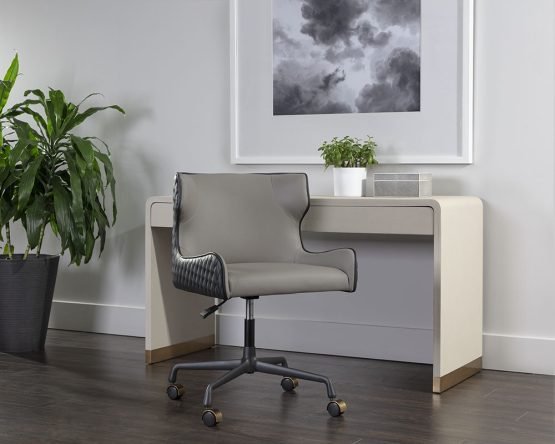 Gianni Office Chair Dillon Stratus / Dillon Black - Image 3
