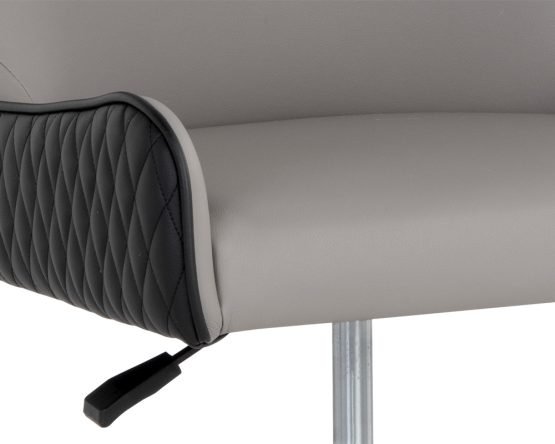 Gianni Office Chair Dillon Stratus / Dillon Black - Image 4