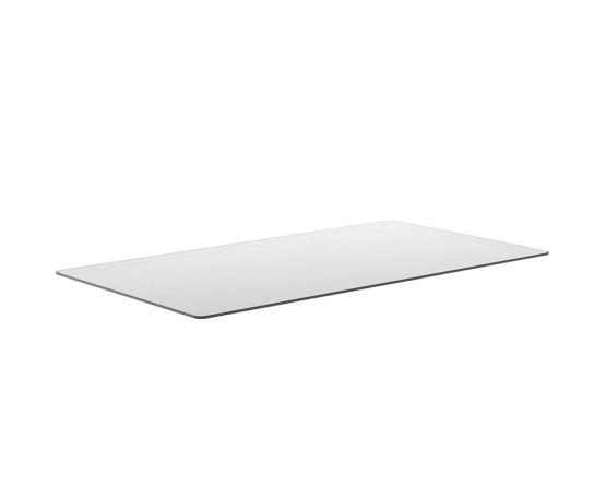 Glass Dining Table Top - 86.5" - Rectangular Clear