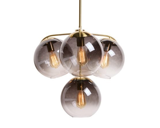Kamara Chandelier Brass