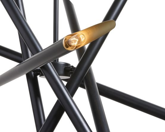 Serwin Chandelier Black - Image 5