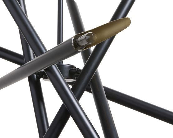 Serwin Chandelier Black - Image 6