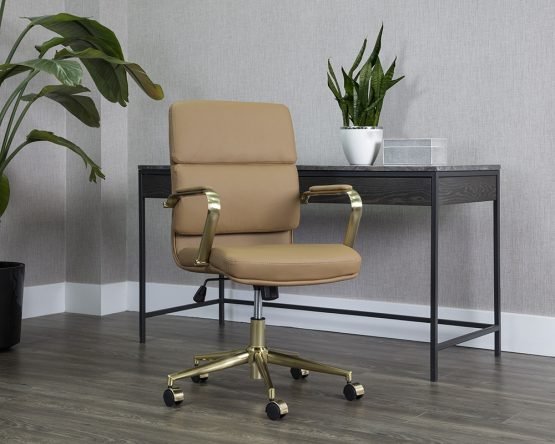 Kleo Office Chair Tan - Image 3