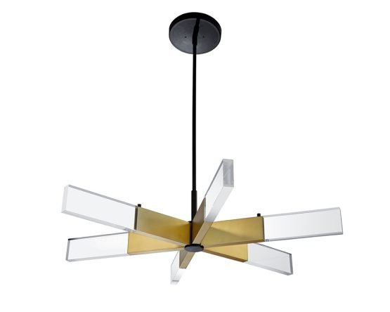 Lumi Chandelier Gold