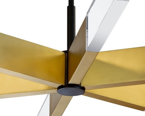 Lumi Chandelier Gold - Image 3