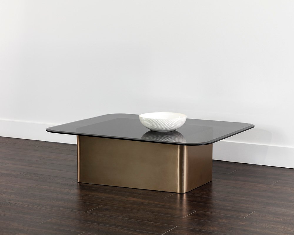 Amadeus Coffee Table Antique Brass - Image 3