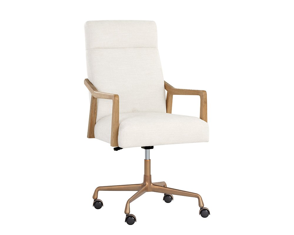 Collin Office Chair - Natural Heather Ivory Tweed