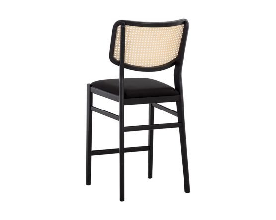 Annex Counter Stool Velvet Black - Image 2
