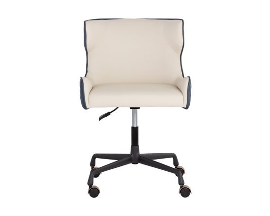 Gianni Office Chair Dillon Cream / Dillon Thunder - Image 7
