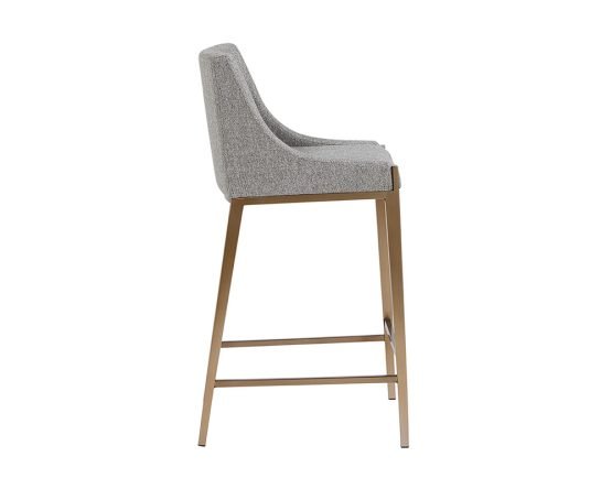 Dionne Counter Stool Monument Pebble - Image 8