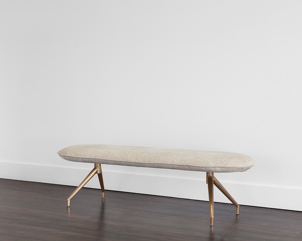 Elowen Bench Bergen Taupe - Image 3