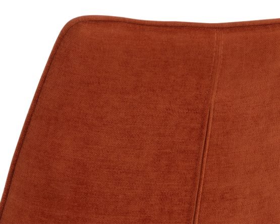 Freya Swivel Dining Chair Danny Rust - Image 6