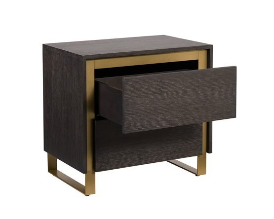 Alvaro Nightstand Brown - Image 3
