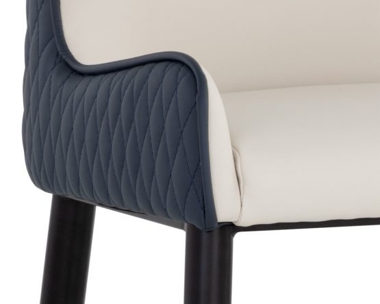 Gianni Counter Stool Dillon Cream / Dillon Thunder - Image 4