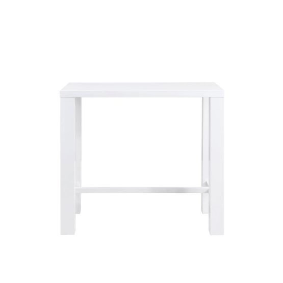 Abby Bar Table Top in High Gloss White