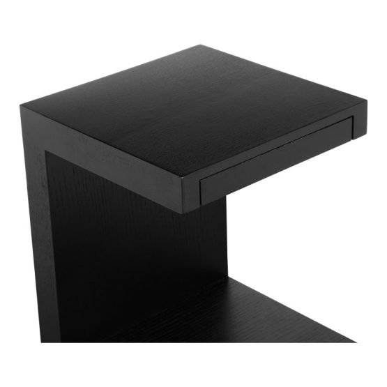 ZIO SIDE ACCENT TABLE OAK BLACK - Image 5