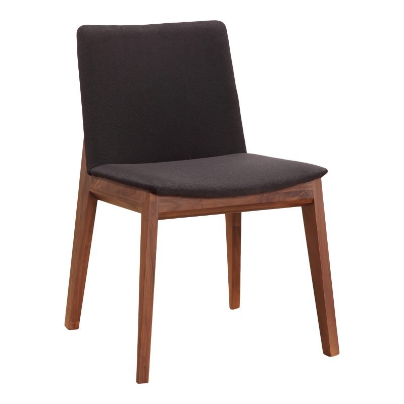 DECO DINING CHAIR- SET OF TWO BLACK - Image 2
