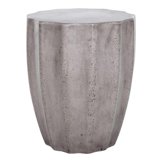 LUCIUS OUTDOOR STOOL GREY DARK GREY