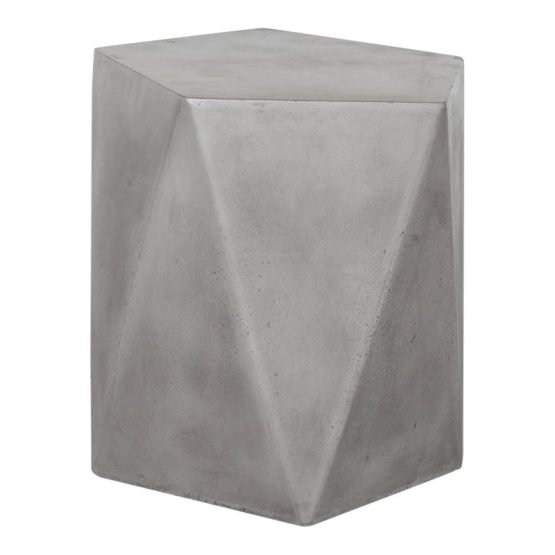 GEM OUTDOOR STOOL GREY DARK GREY - Image 2