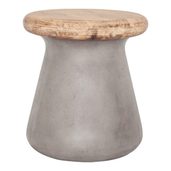 EARTHSTAR OUTDOOR STOOL DARK GREY