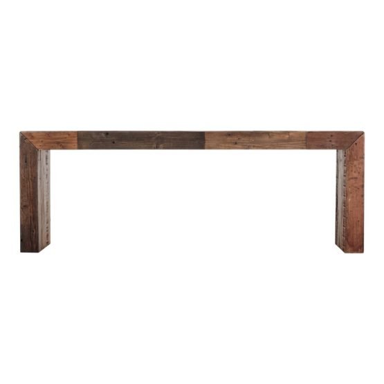 VINTAGE SMALL BENCH LIGHT BROWN