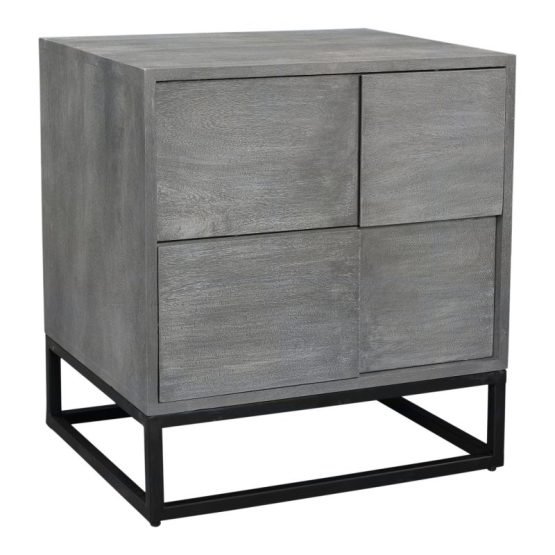 FELIX NIGHTSTAND GREY - Image 2