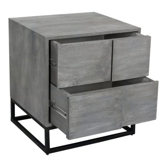FELIX NIGHTSTAND GREY - Image 3